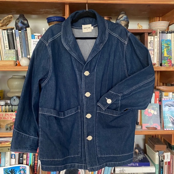 Rudy Jude Jackets & Blazers - Rudy Jude Bartlett Jacket Indigo NWT